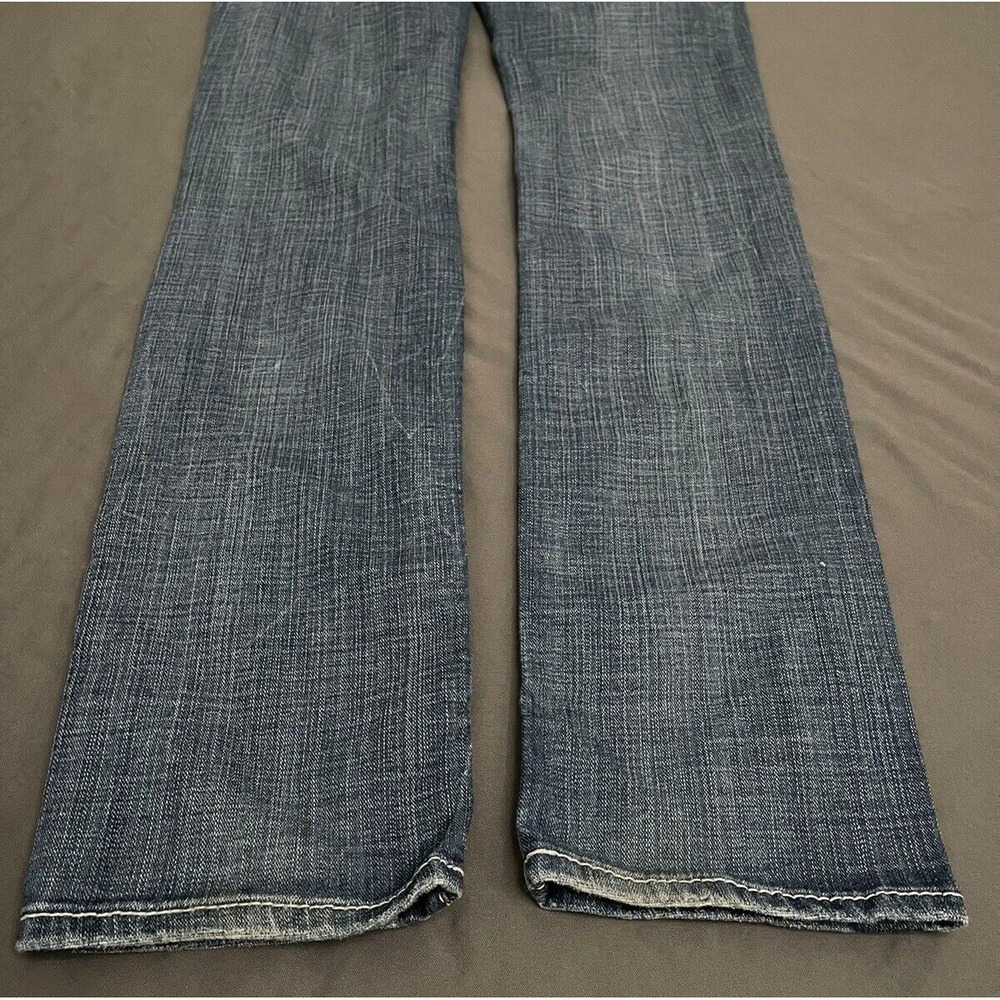 BigStar Womens SZ 26 L Med Wash Denim Casey K Skinny Low Rise Straight Leg Jeans - Picture 12 of 16